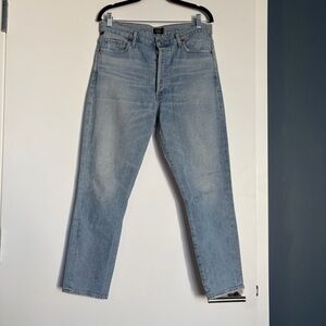 Citizens of Humanity Olivia Crop High Rise Slim Denim